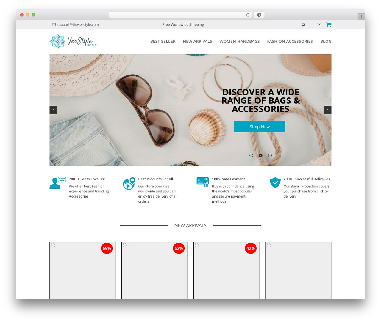 WP theme Michelangelo - theverstyle.com