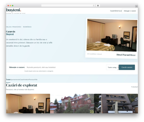 ClassiPress WordPress theme - cazarebusteni.org