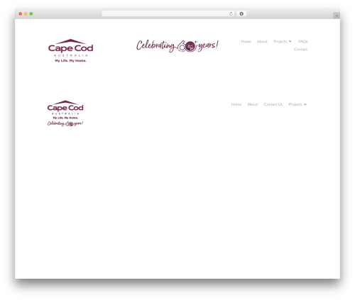Divi theme WordPress - capecod.com.au
