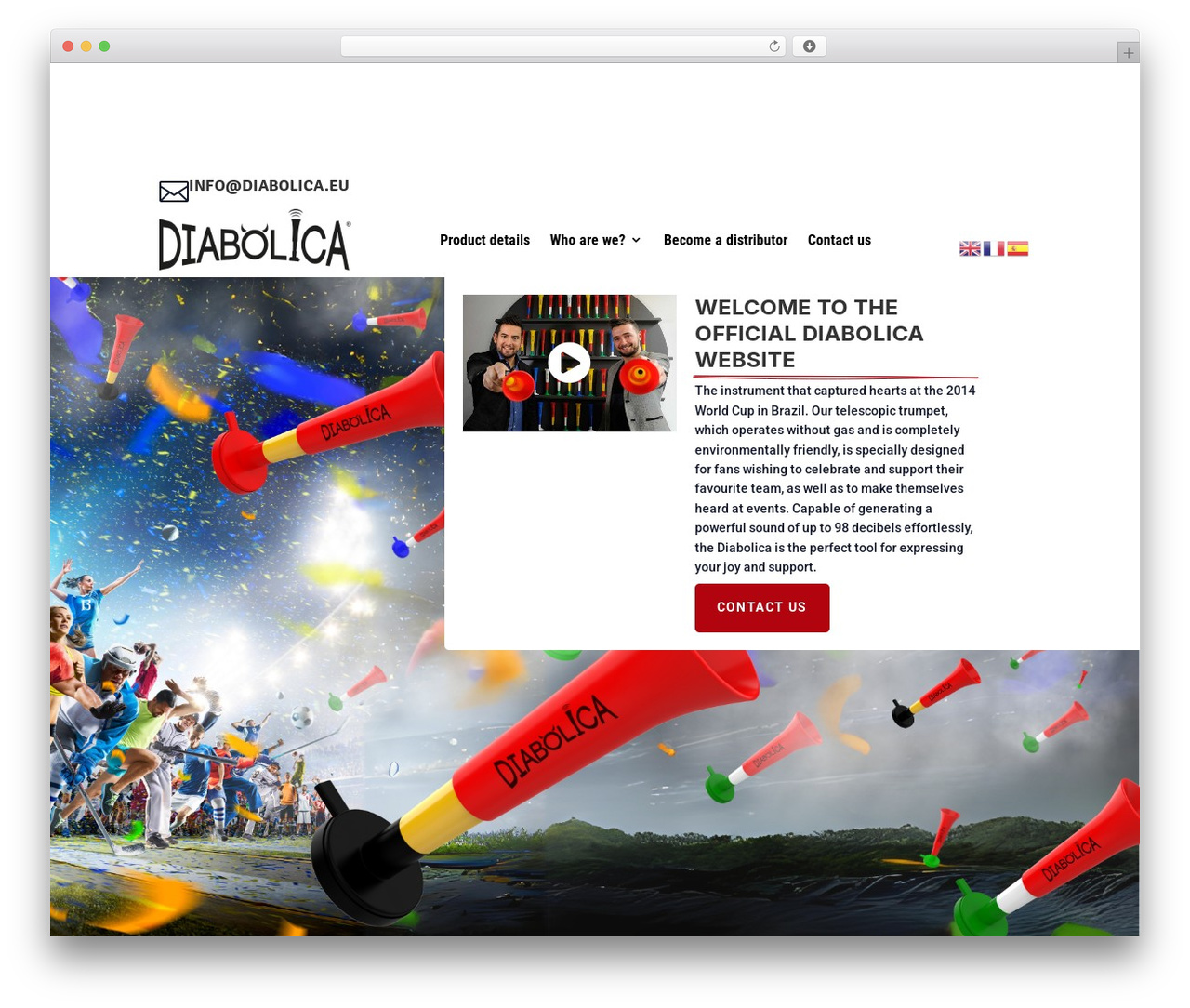 Divi WordPress theme - diabolica.eu