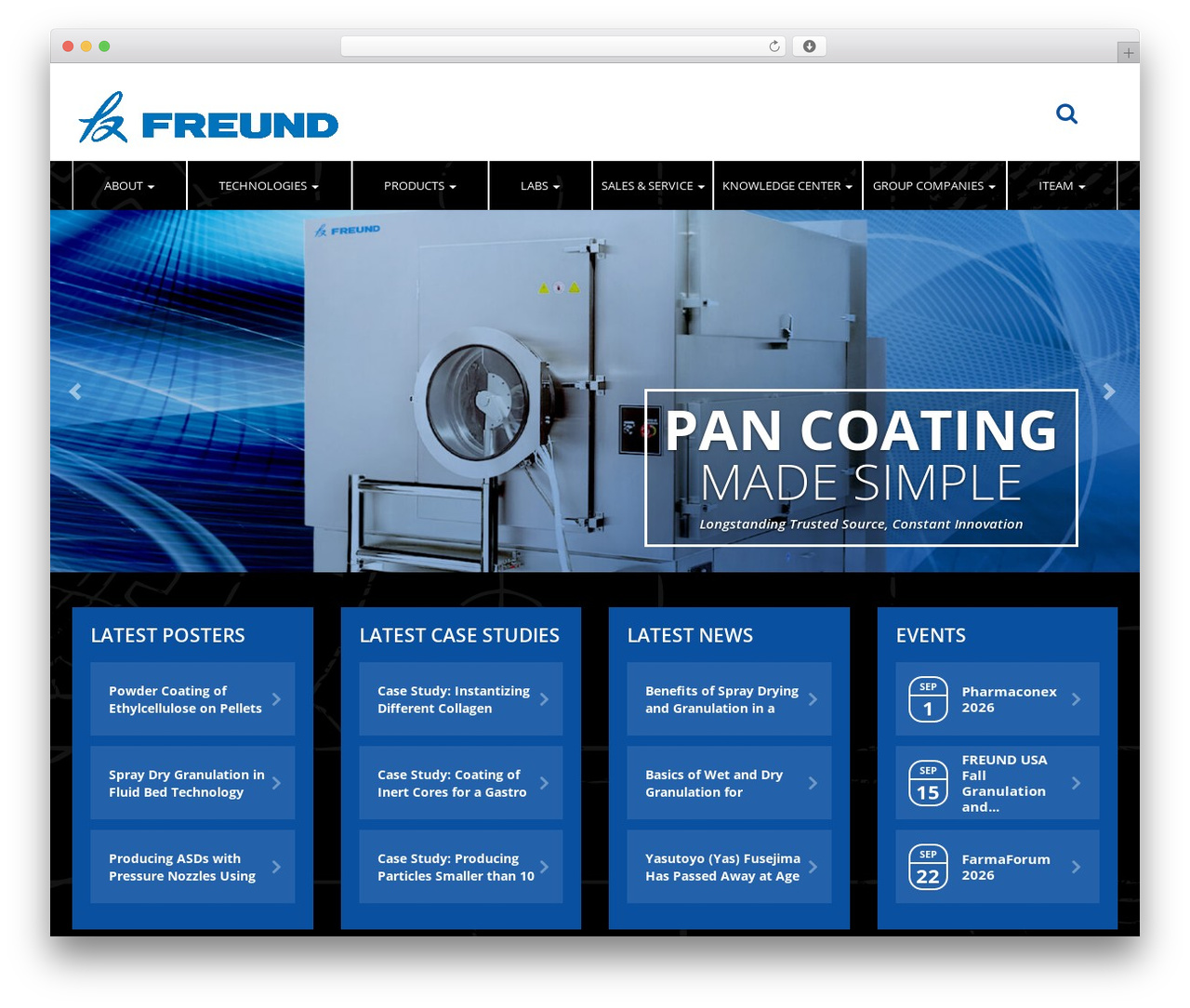 Freund Vector premium WordPress theme - freundglobal.com
