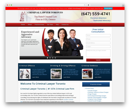 Pizazzwp sliderplus WordPress plugin - criminallawyer-toronto.ca