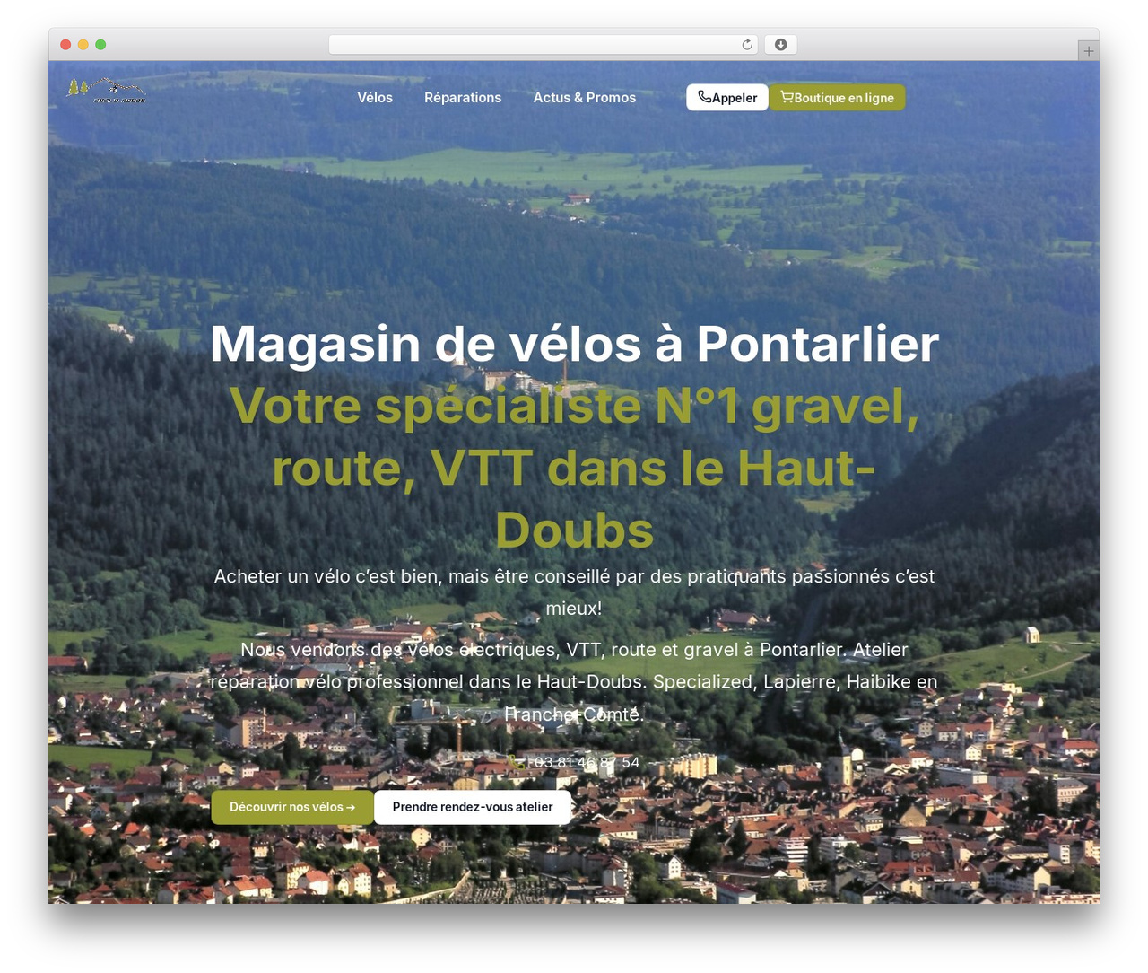 Hello Elementor WordPress theme - cyclodoubs.fr