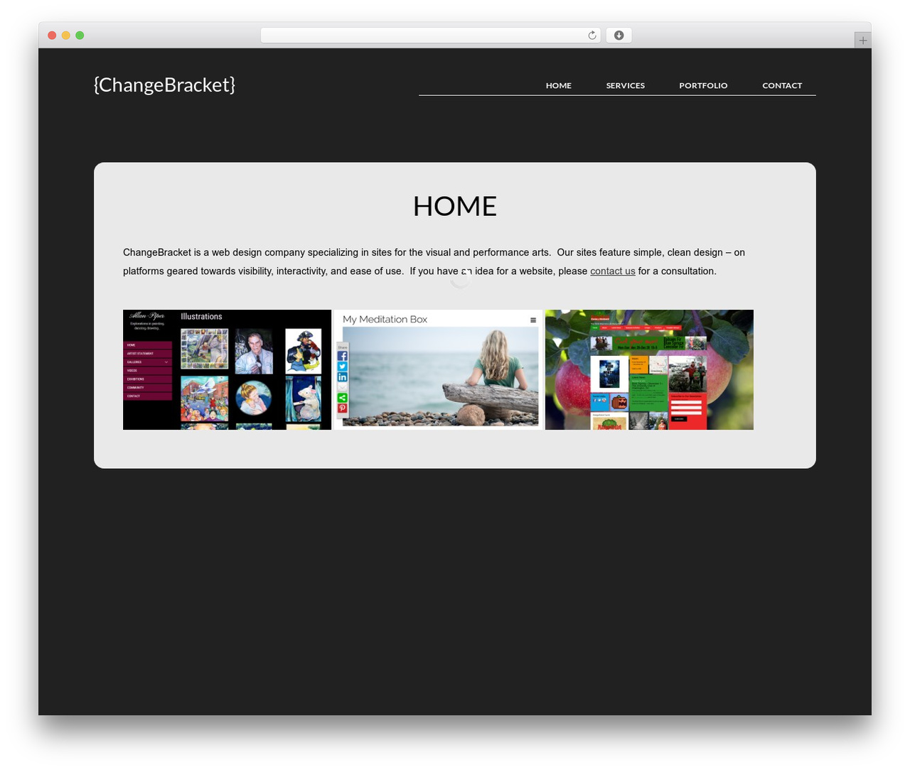 O2 theme WordPress - changebracket.com