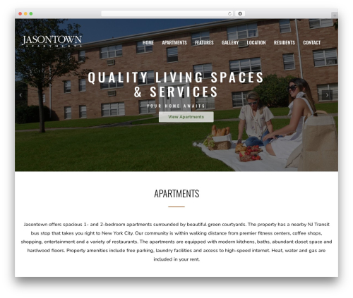 Wpopal themer WordPress plugin - jasontownapartments.com