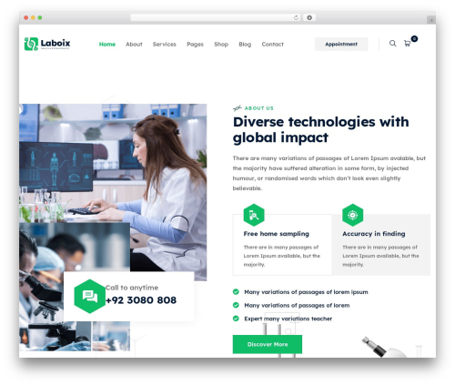 Laboix addon WordPress plugin - bracketweb.com/laboixwp