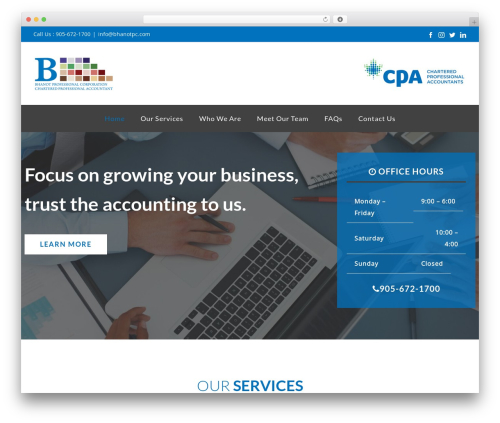 WordPress theme mytheme - bhanotpc.com