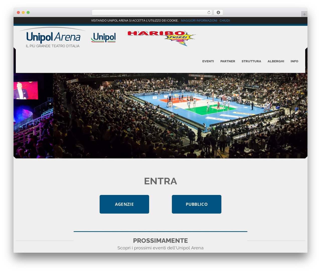 CleanStart theme WordPress - unipolarena.it