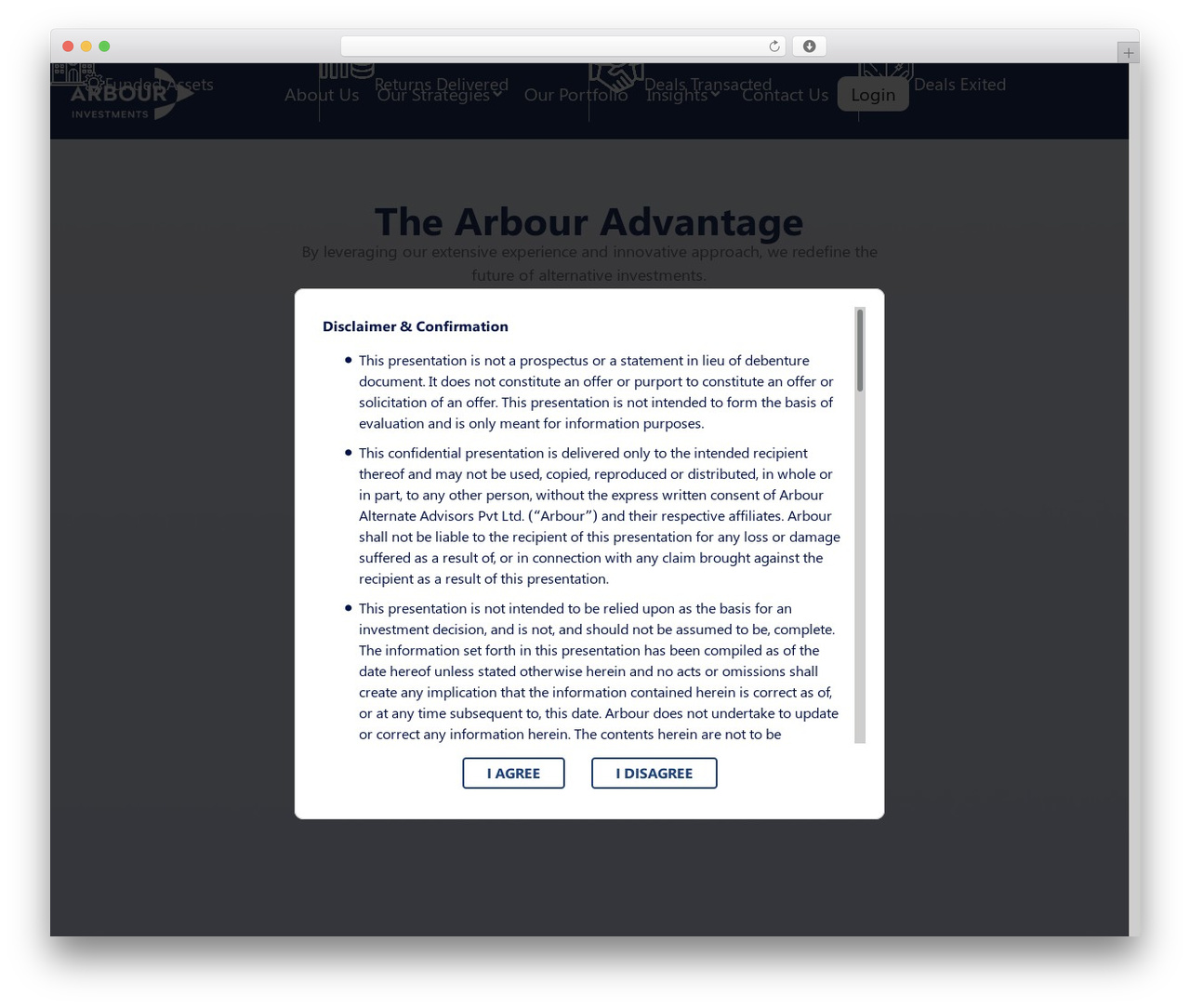 Hello Elementor WordPress theme - arbourinvestments.com