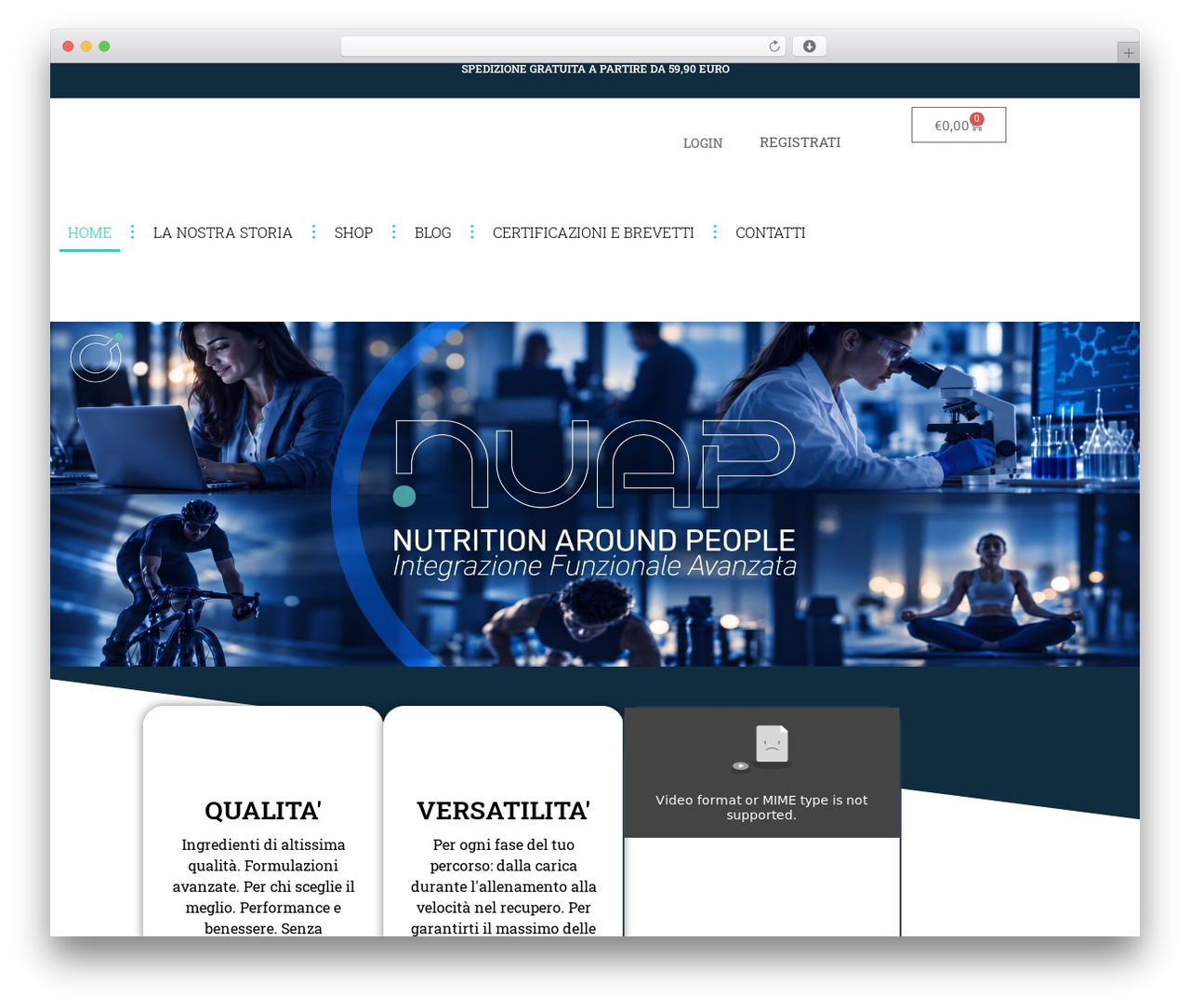 Hello Elementor WordPress theme - nuapnutrition.com