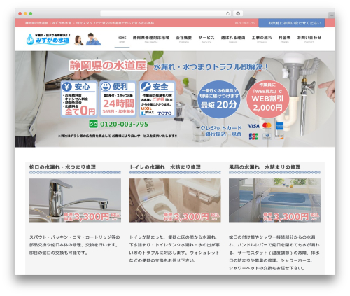 Lightning Pro WordPress theme - waterlifesupport.com
