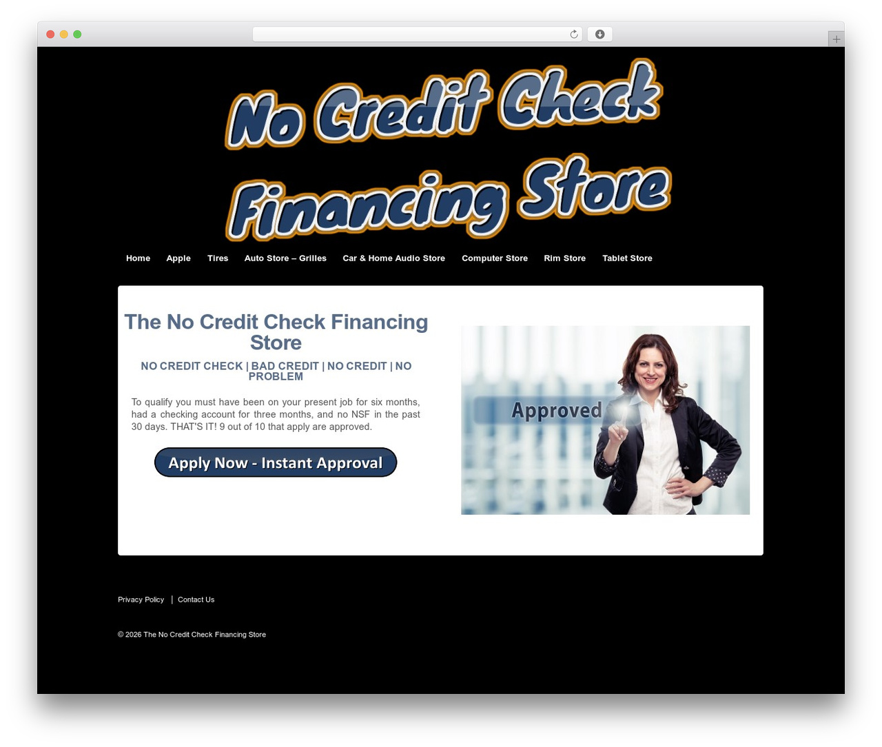 Responsive Pro WordPress ecommerce theme - thenocreditcheckfinancingstore.com Responsive Pro WordPress ecommerce theme - thenocreditcheckfinancingstore.com
