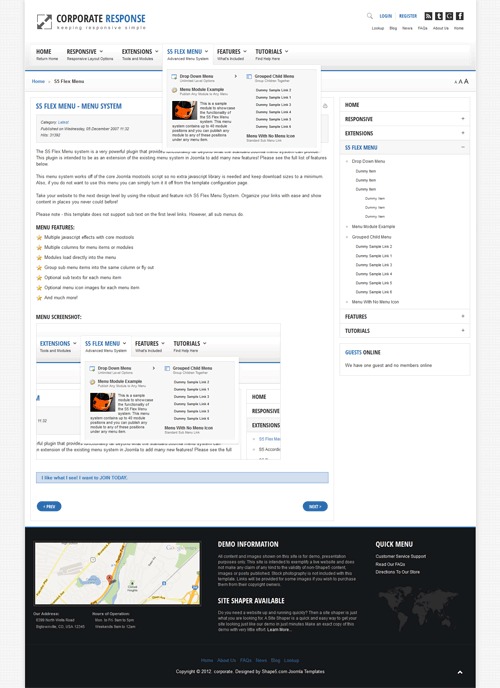 Shape5 Corporate Response theme WordPress by Shape5