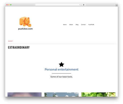Theme WordPress oncue - davidh.us