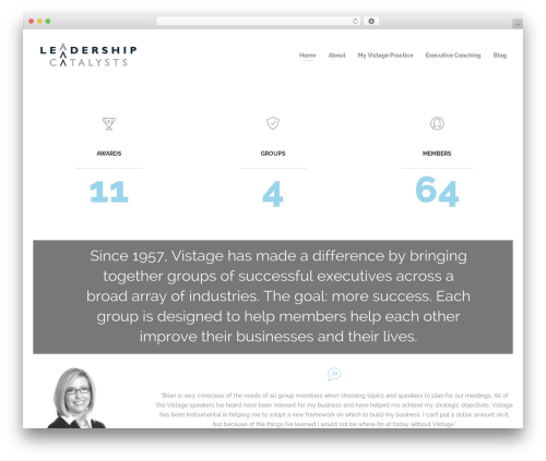 Throne WP top WordPress theme - theleadershipcatalyst.com