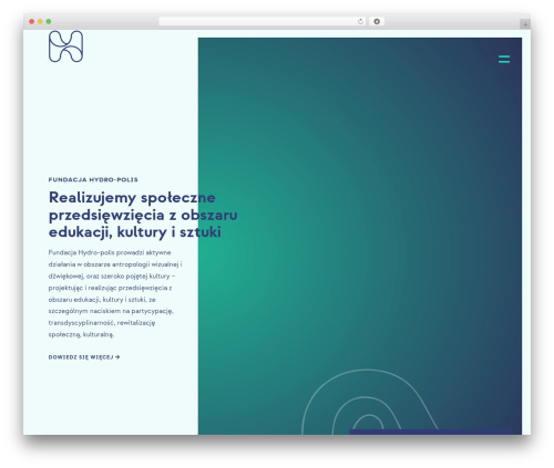 WordPress theme Divi - fundacja-hydropolis.pl