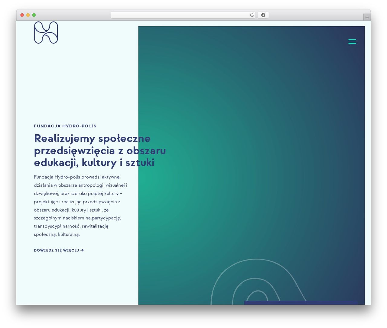 WordPress theme Divi - fundacja-hydropolis.pl