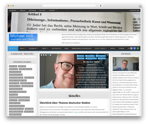 Easy Twitter Feed (easy-twitter-feeds) free WordPress plugin - michael-voss.eu