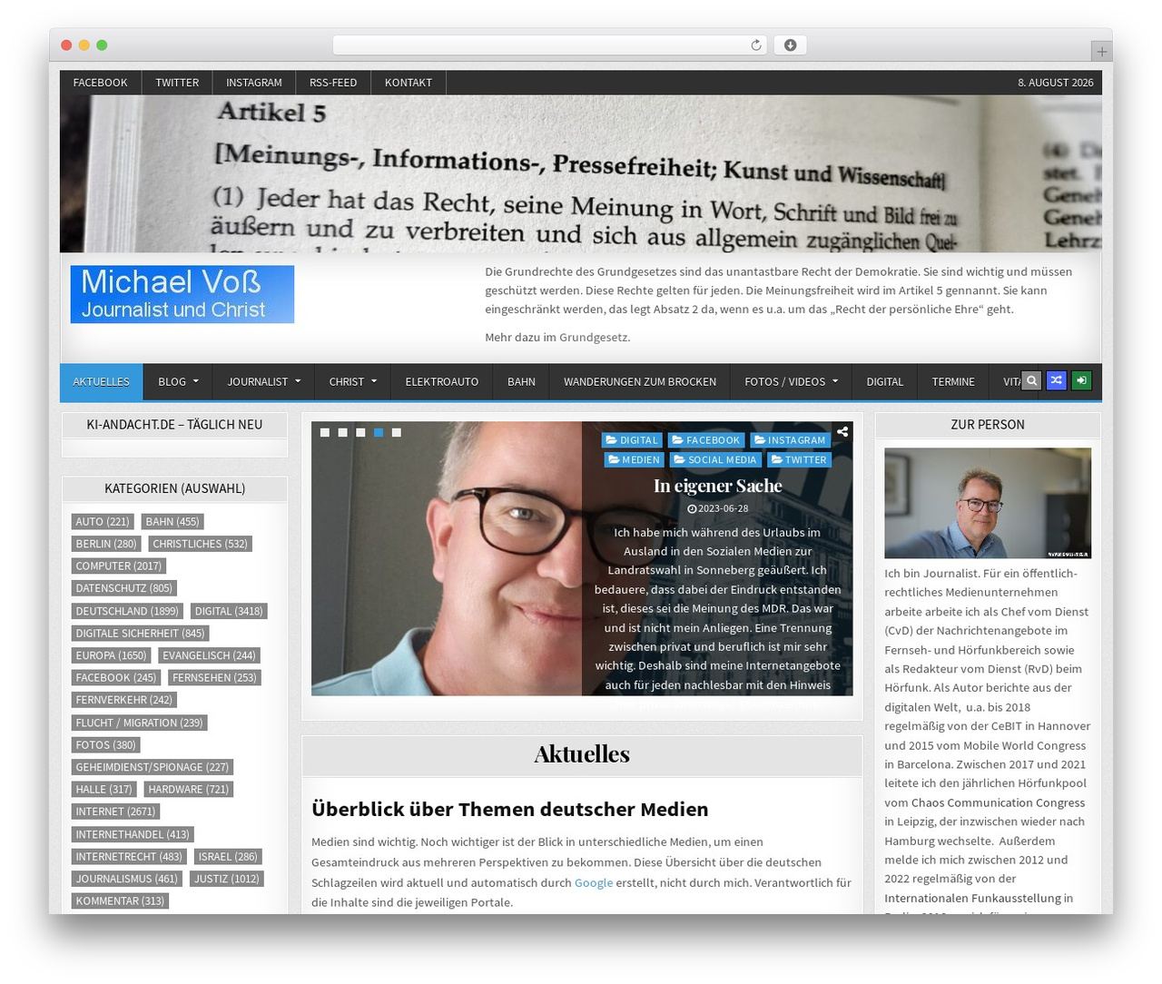 WordPress theme RapidWP PRO - michael-voss.eu WordPress theme RapidWP PRO - michael-voss.eu