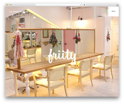 WordPress theme Top - fof-hair.com