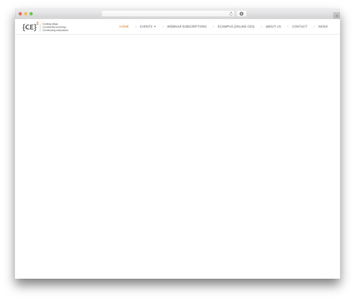 Attractor Theme WordPress theme - ce2you.com