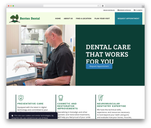 Ultimate multisite WordPress plugin - berriendental.com