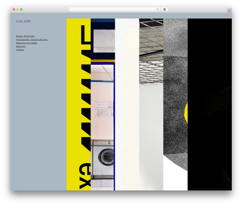 Common WordPress theme - eliseparre.net Common WordPress theme - eliseparre.net