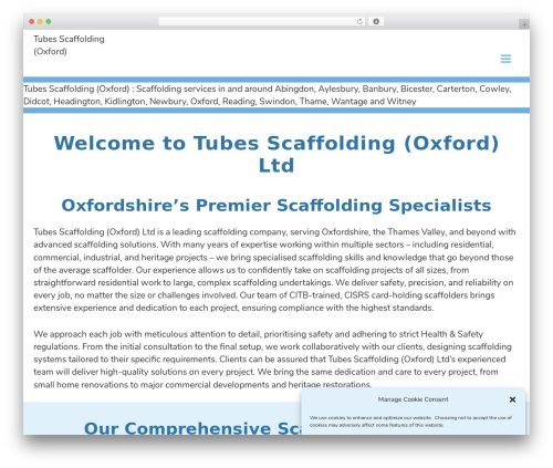 customTheme WordPress theme - tubesscaffolding.net
