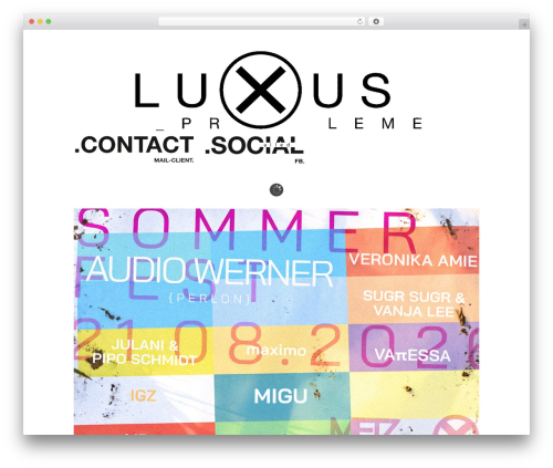 Divi WordPress theme - luxusprobleme.org