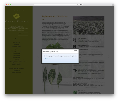 Hum theme WordPress - caprifarms.com/capri-farms-slideshow Hum theme WordPress - caprifarms.com/capri-farms-slideshow