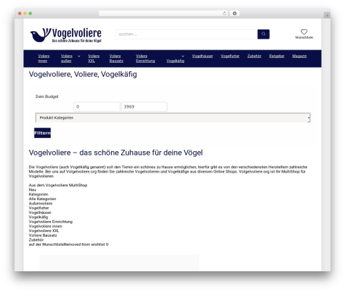 Rehub framework WordPress plugin - vogelvoliere.org