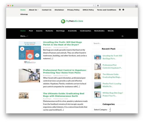 Superfast WordPress theme design - healthmob.us
