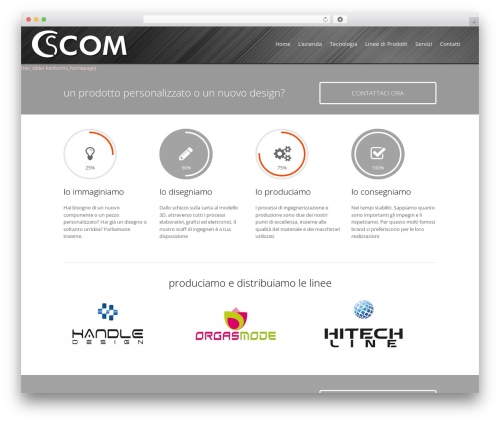 Theme WordPress 3clicks Theme - cscom.it