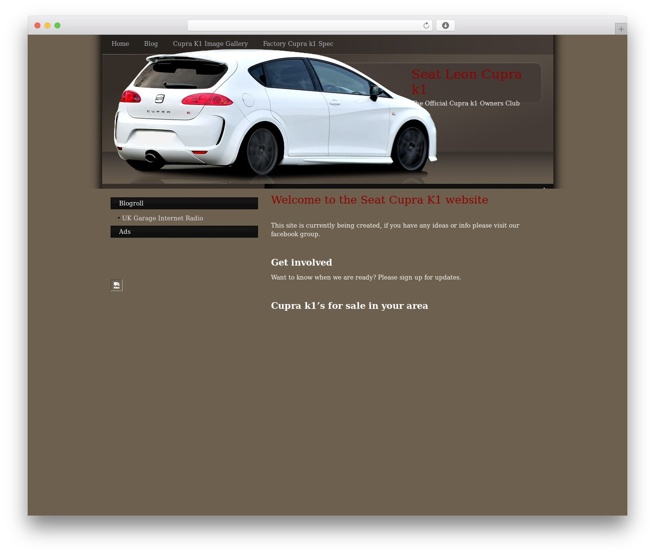 WordPress k1 theme WordPress - cuprak1.com