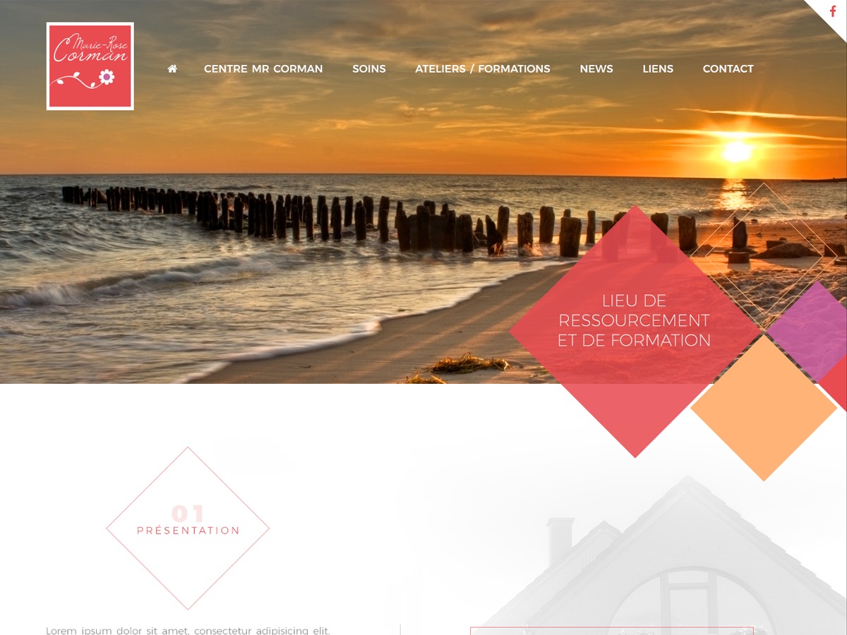 WordPress theme corman by Lotr?k web agency