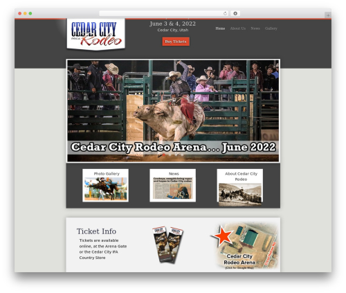 Flexslider WordPress plugin - cedarcityprcarodeo.com