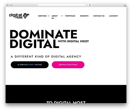 DH2 WordPress theme - digitalhost.co