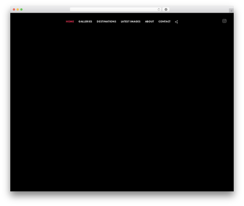 Flatbase WordPress photo theme - bencowanphoto.com