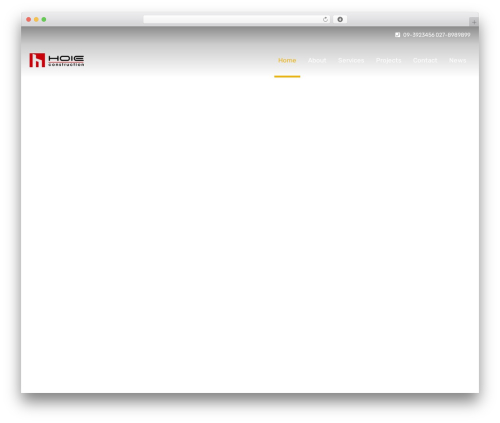 Housico WordPress theme - hoie.co.nz