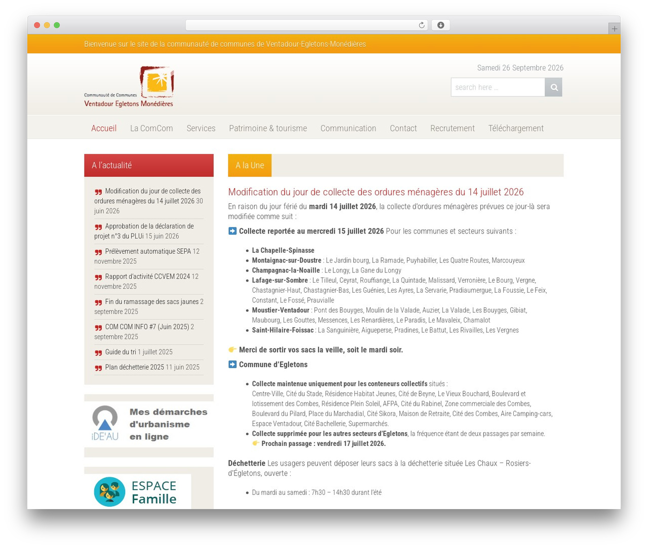 Responsive theme WordPress free - cc-ventadour.fr Responsive theme WordPress free - cc-ventadour.fr