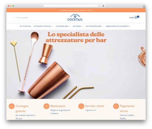 Shoptimizer WordPress page theme - www.laboutiquedeicocktail.it