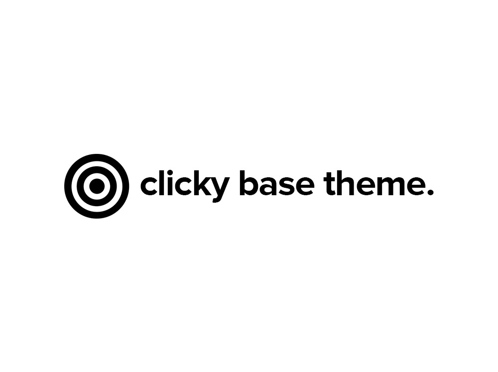 Theme WordPress Clicky Base Theme