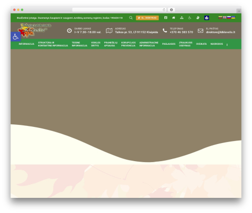 Customify pro WordPress plugin - ldklevelis.lt