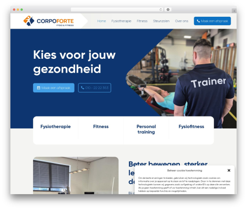 Theme WordPress Divi - corpoforte.nl