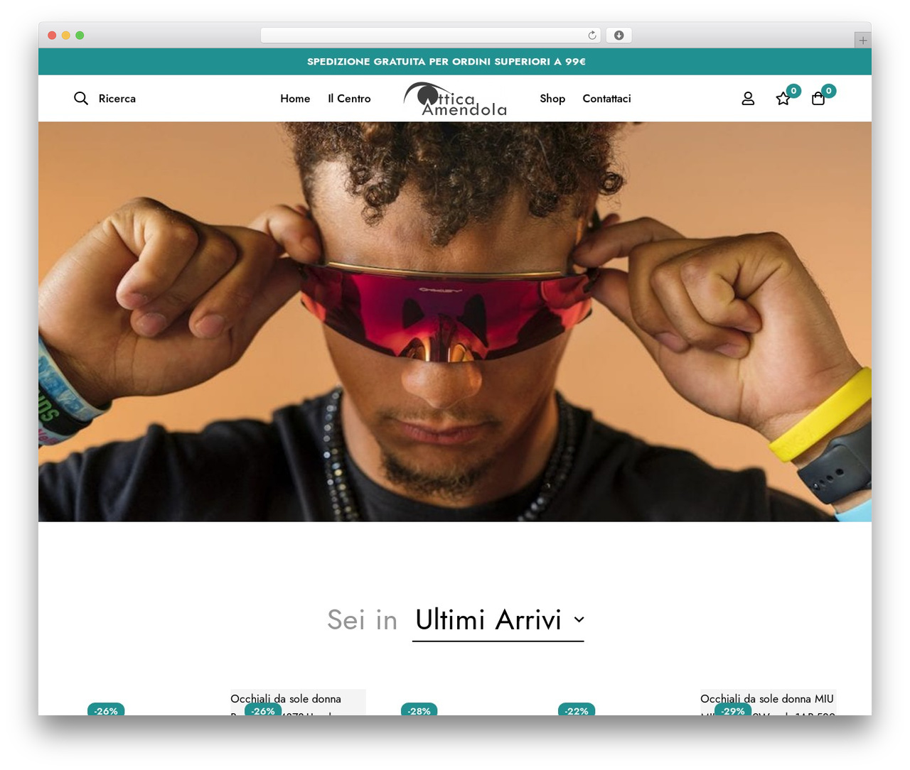 Theme WordPress Minimog - otticaamendola.it