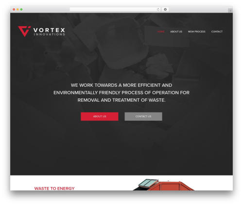 Theme WordPress Vortex by Sub Creative - vortexi.com