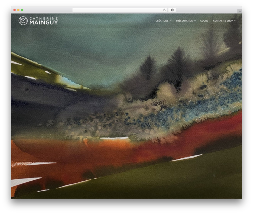 TopPic WordPress theme - catherine-mainguy.fr