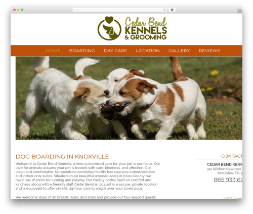 WordPress theme Bookmarkit - cedarbendkennels.com