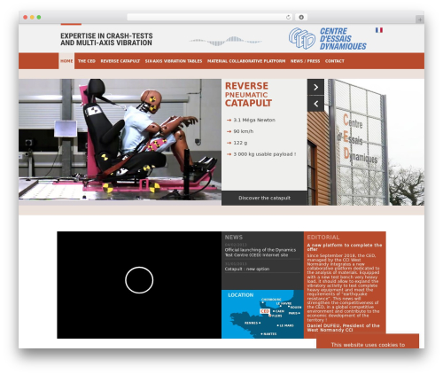WordPress theme CED - ced-normandie.com