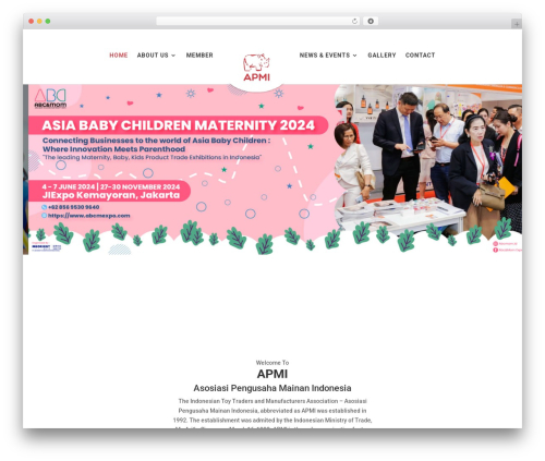 WordPress theme Divi - indonesiantoys.org